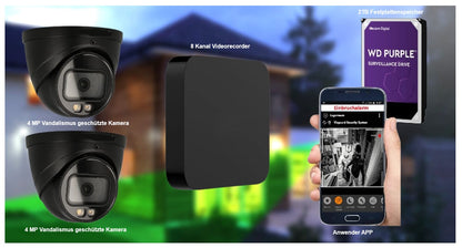Videoüberwachung Leasing (Grundmodul 2V)